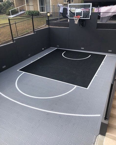 How to build a basketball court at home
