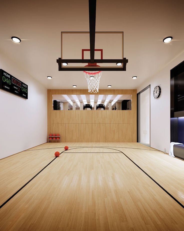 How tall ceiling for basketball court
