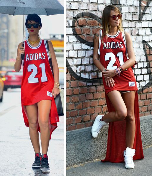 How to wear a basketball jersey in the winter