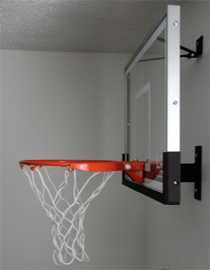How to mount basketball hoop on garage roof