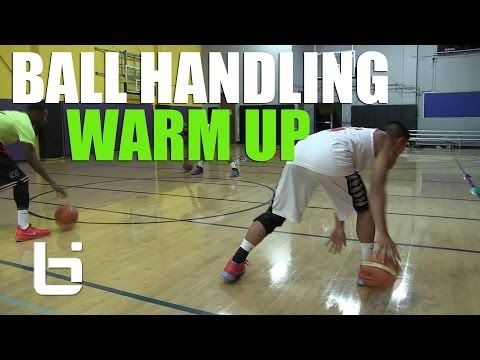 How to warm up for a basketball game