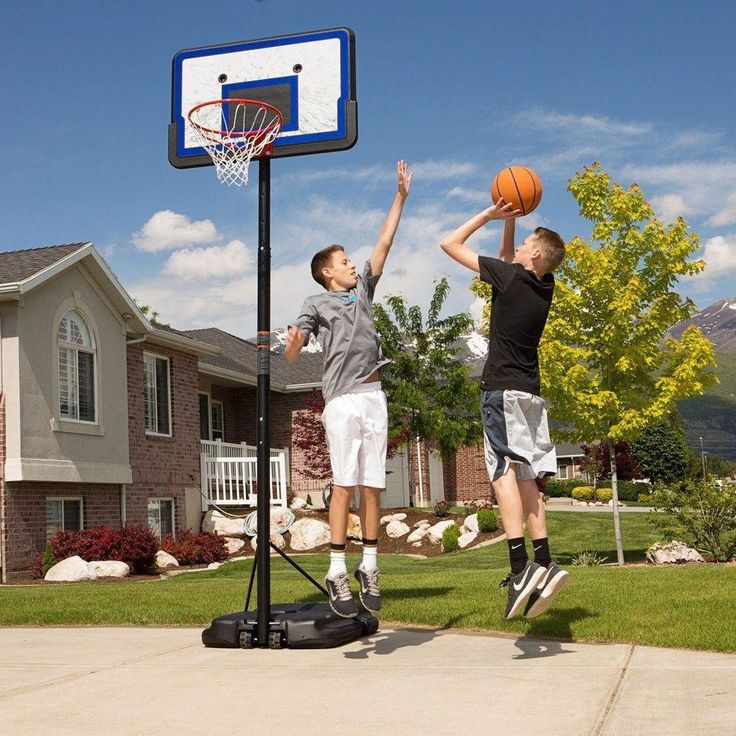 How tall are junior high basketball hoops