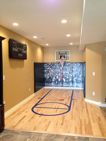 How much to build an indoor basketball gym