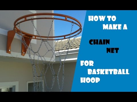 How to make a mini basketball net