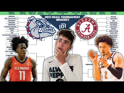 How do you fill out a basketball bracket