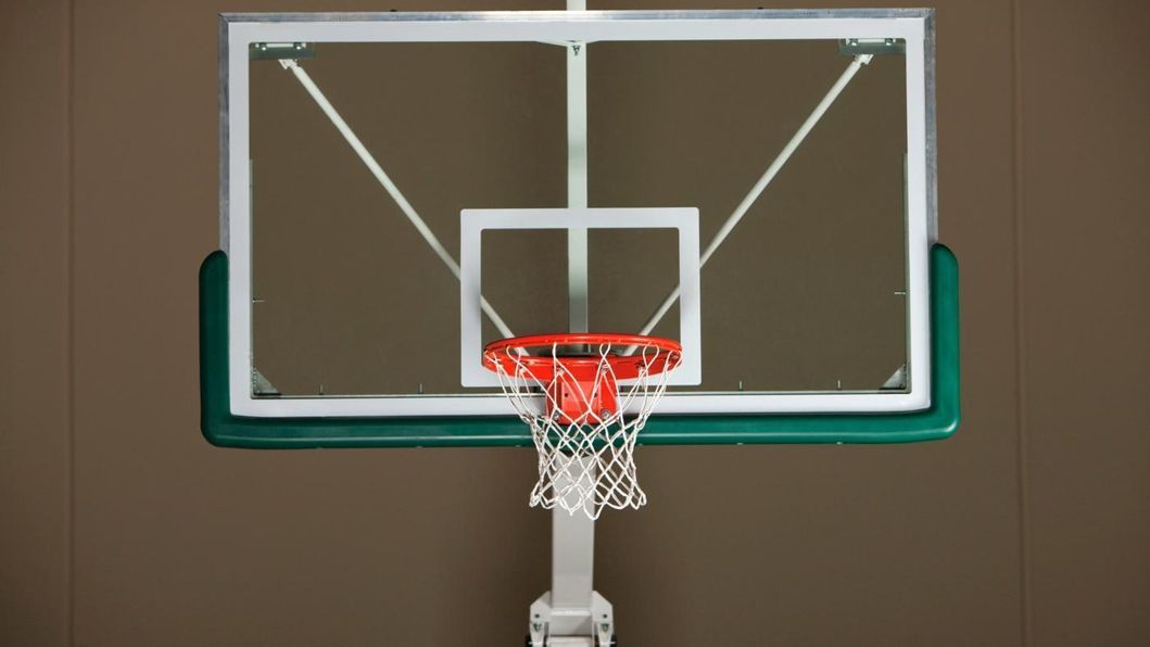 How high is the bottom of a basketball backboard