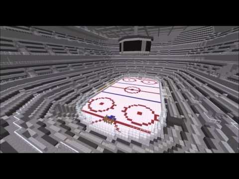 How to make a basketball arena in minecraft