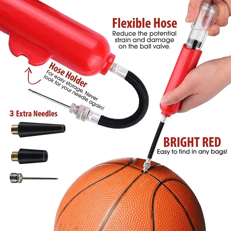 How to pump your basketball without a needle