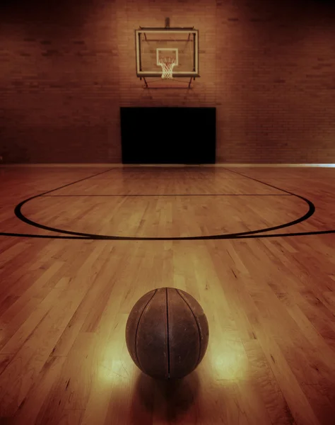 How high is a basketball court